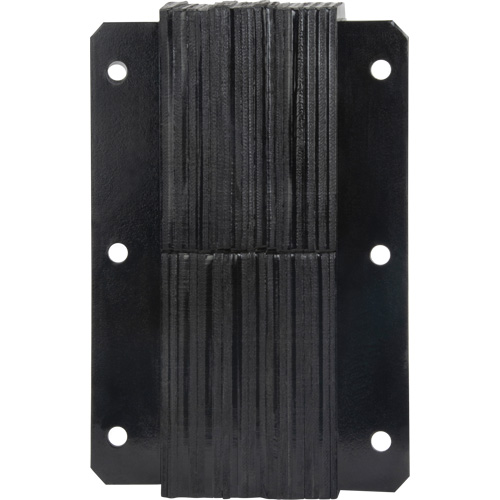 Laminated Dock Bumpers, Vertical, Rubber, 11" W x 4" D x 20" H Oxymax Inc