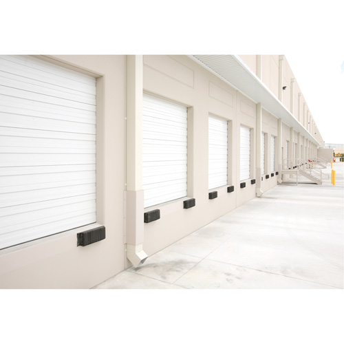 Laminated Dock Bumpers, Vertical, Rubber, 11" W x 4" D x 20" H Oxymax Inc