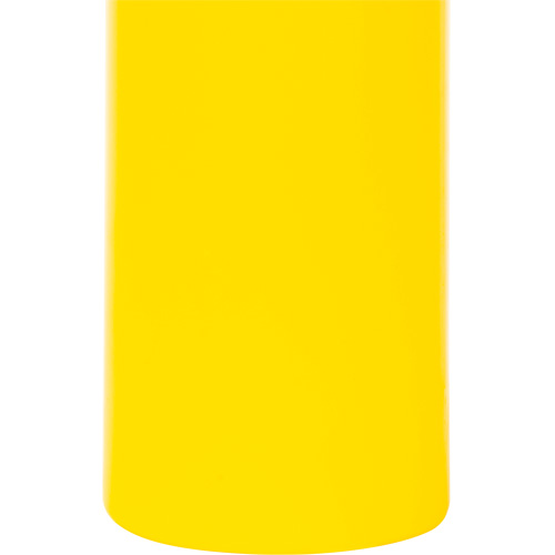 Polyethylene Bollard Cover, 4-1/2" Dia. x 52" L, Red/Yellow Oxymax Inc