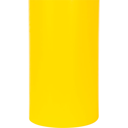 Capuchon en poly&eacute;thyl&egrave;ne pour borne de protection, 6-5/8" dia. x 52" l, Rouge/Jaune Oxymax Inc