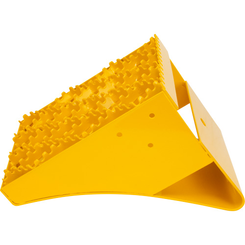 Cales-roue pour la glace, Acier, Jaune, 8-1/16" la x 10-5/8" p x 8-13/16" h Oxymax Inc