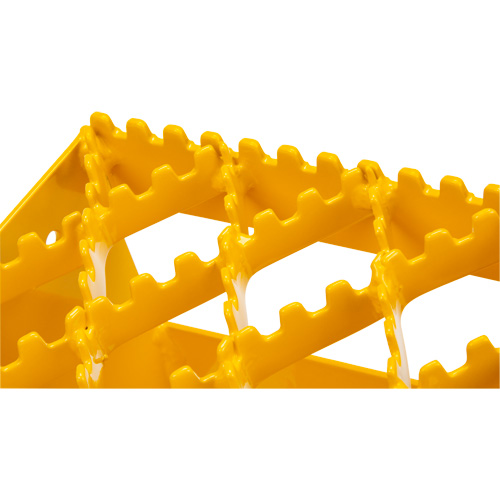 Cales-roue pour la glace, Acier, Jaune, 8-1/16" la x 10-5/8" p x 8-13/16" h Oxymax Inc