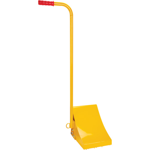 Ice Chock with Ergonomic Handle, Steel, Yellow, 8-1/16" W x 10-5/8" D x 8-13/16" H Oxymax Inc