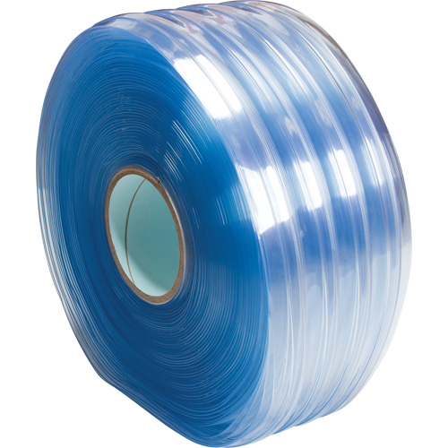 Low-Temperature Ribbed Strip Curtain, 164' x 8" x 0.08" Oxymax Inc