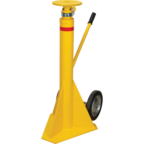 Cric &agrave; rochet pour remorque &agrave; capacit&eacute; statique de 100 000 lb, Cap. de levage 20 tonnes Oxymax Inc