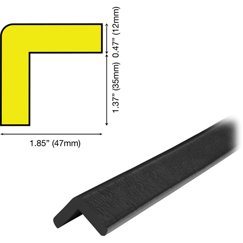 H Profile 5M Corner Protection Bumper Guard Oxymax Inc