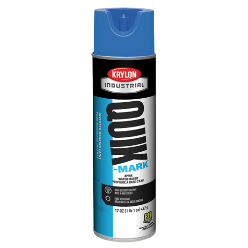 Industrial Quik-Mark Water-Based Inverted Marking Paint, 17 oz., Aerosol Can Oxymax Inc
