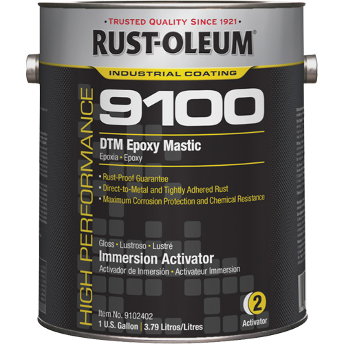 9100 System DTM Epoxy Mastic Standard Activator, Gallon Oxymax Inc