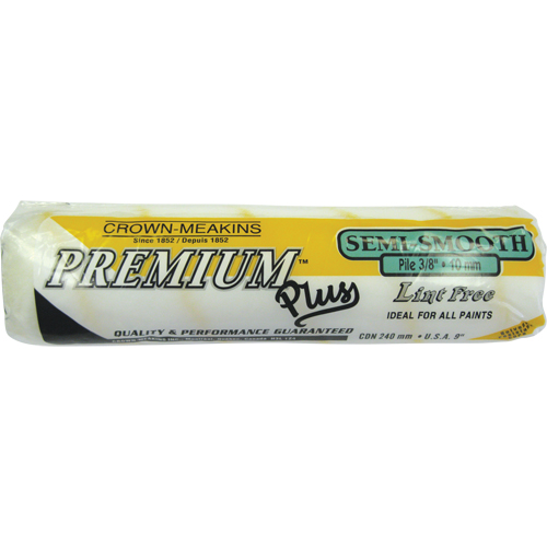 Manchon de rouleau &agrave; peinture non pelucheux professionnel, Nap 10 mm (3/8"), 240 mm (9-1/2") l Oxymax Inc