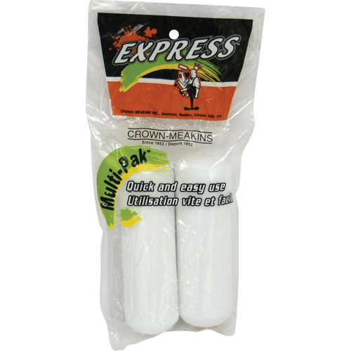 Paquet de deux manchons de rouleau en mousse micro HD, Nap 10 mm (3/8"), 101,6 mm (4") l Oxymax Inc