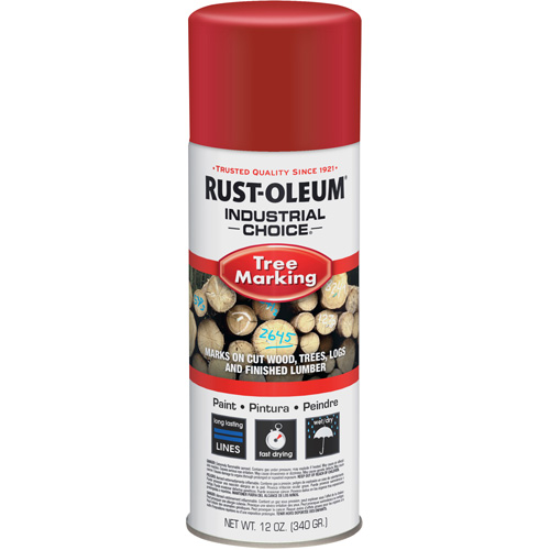 Peinture pour le marquage des arbres Industrial Choice T1600, Rouge, 16 oz Oxymax Inc