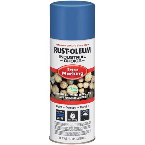 Peinture pour le marquage des arbres Industrial Choice T1600, Bleu, 16 oz Oxymax Inc