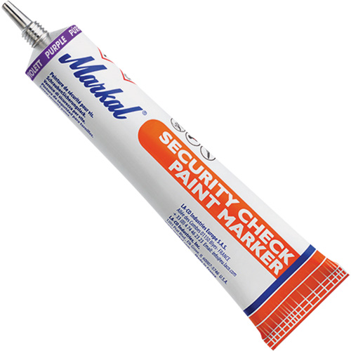 Security Check Paint Marker, 1.7 oz., Tube, Purple Oxymax Inc