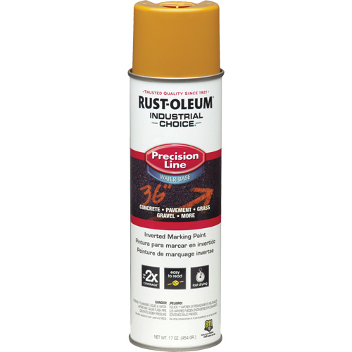 Peinture de marquage lin&eacute;aire de pr&eacute;cision &agrave; base d'eau M1800, 17 oz, Canette a&eacute;rosol Oxymax Inc