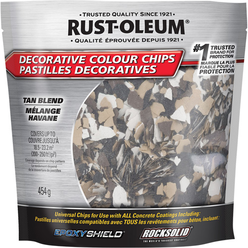 Pastilles de couleur d&eacute;coratives, 474 g, Sac, M&eacute;lange havane Oxymax Inc