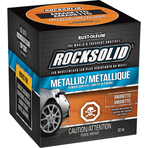 Additifs de poudre m&eacute;tallique RockSolid, 60 ml, Bouteille, Amaretto Oxymax Inc