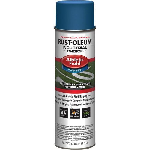 AF1600 Athletic Field Striping Paint, Blue, Aerosol Can Oxymax Inc