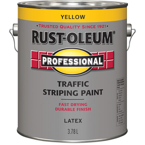 Peinture pour traçage de lignes de circulation, Jaune, 3,78 L, Cruche Oxymax Inc