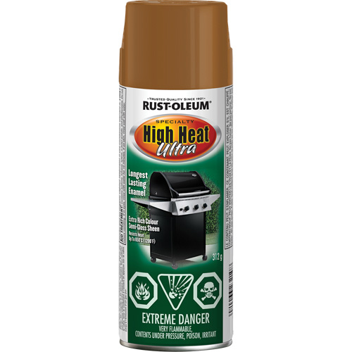 Specialty High Heat Ultra Enamel Spray Paint, Aerosol Can, Aged Copper Oxymax Inc