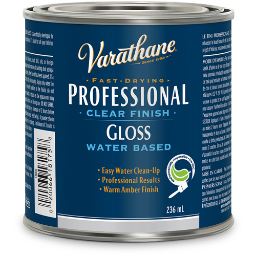 Fini professionnel Varathane, 236 ml, Transparent, Brillant Oxymax Inc