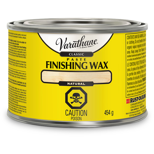 Cire de finition en p&acirc;te classique Varathane, 450 g, Naturel, Mat Oxymax Inc