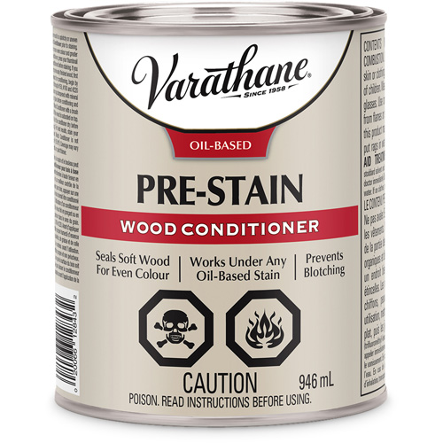 Varathane&reg; Premium Wood Conditioner, 946 ml, Clear Oxymax Inc
