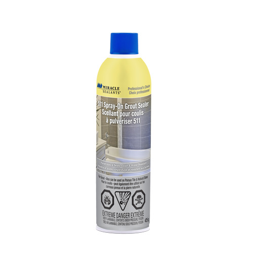 Scellant pour coulis &agrave; vaporiser 511 Miracle Sealants, Canette a&eacute;rosol Oxymax Inc