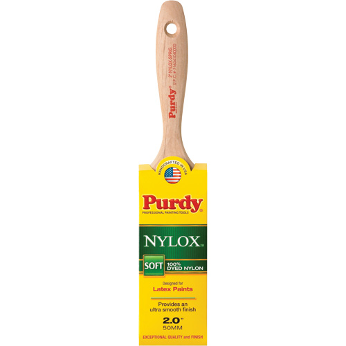 Nylox Sprig Paint Brush, Nylon, Wood Handle, 2" Width Oxymax Inc