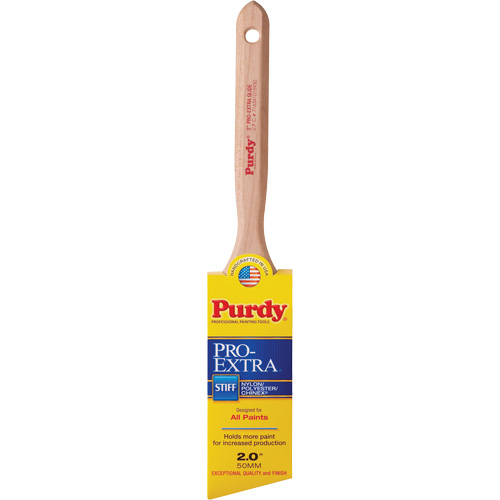 Pinceau Pro-Extra Glide, Mat&eacute;riau m&eacute;lang&eacute;, Manche Bois, Largeur de 2" Oxymax Inc