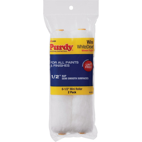 Dove Wire Mini Roller, 12.7 mm (1/2") Nap, 165 mm (6-1/2") L Oxymax Inc