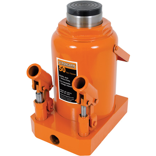 352A Bottle Jack, 50 tons, Manual Hydraulic, 19-3/4" Raised Height Oxymax Inc