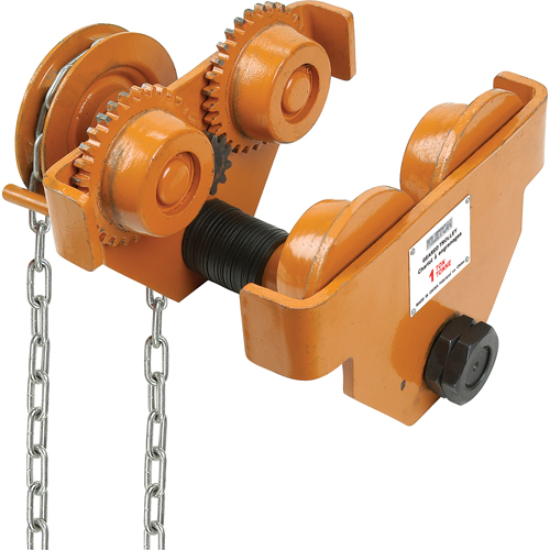Adjustable Trolleys, 1000 lbs. (0.5 tons) Capacity, 2-11/16" - 5-1/4" Oxymax Inc