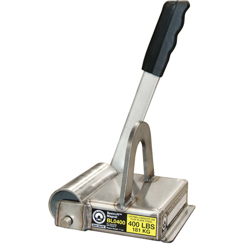 Basiclift Magnets, 400 lbs. (0.2 tons) Holding Cap., 7-1/2" L x 5-5/8" W x 5-1/2" H Oxymax Inc