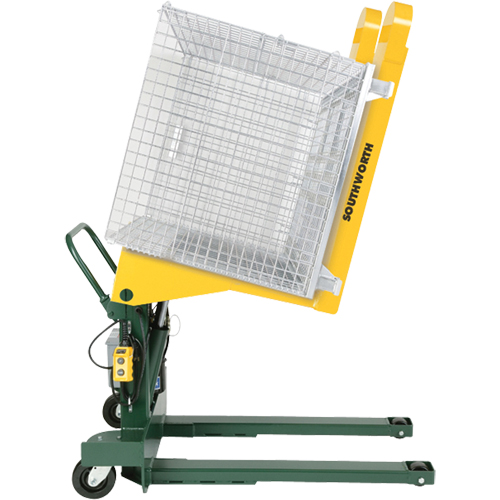 Portable Hydraulic E-Z Reach Tilter, 85° Tilt, 2000 lbs. Capacity, 40" L x 24-1/2" W Oxymax Inc