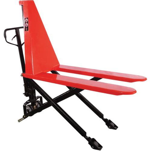 EMSL22N Manual Scissor Skid Lift, 46"L x 20-1/2"W, Steel, 2200 lbs. Capacity Oxymax Inc