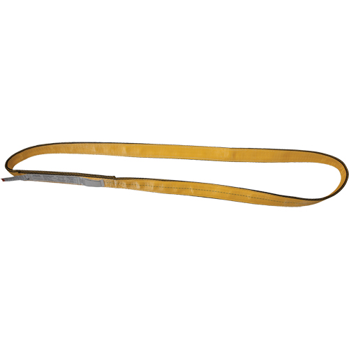 &eacute;lingues de levage en nylon, Pli Simple, Sans fin, Type 5, 3" la x 3' lo, Limite de charge verticale 9400 lb Oxymax Inc