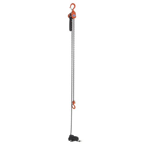 Mini palan &agrave; levier, Lev&eacute;e 15', Cabacit&eacute; 500 lb (0,25 tonne), Chaîne en Acier Oxymax Inc