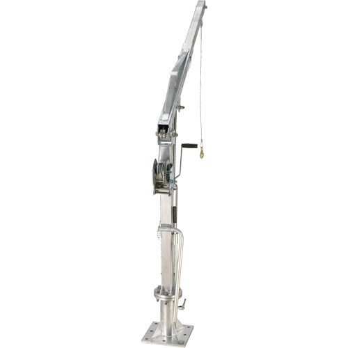 Winch Operated Truck Jib Crane, 1000 lbs. (0.5 tons) Capacity, 97" Max. Clearance Oxymax Inc