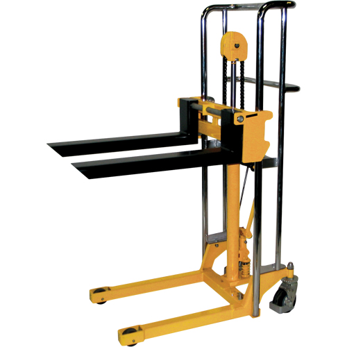 Gerbeur hydraulique pour chariot &eacute;l&eacute;vateur - VL47, Fonctionnement Pompe au pied, Capacit&eacute; 880 lb, Lev&eacute;e max 47" Oxymax Inc