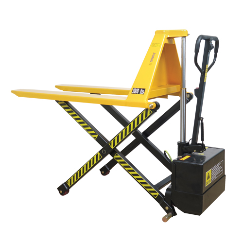 L&egrave;ve-palette &eacute;lectrique - TEHL27, Acier, Capacit&eacute; de 3000 lb Oxymax Inc