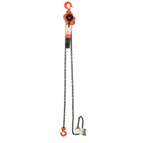 Palan &agrave; levier, Lev&eacute;e 5', Cabacit&eacute; 3000 lb (1,5 tonne), Chaîne en Acier alli&eacute; Oxymax Inc