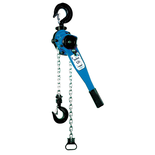 Bravo&reg; Lever Chain Hoist, 20' Lift, 1500 lbs. (0.75 tons) Capacity, Grade 80 Chain Oxymax Inc