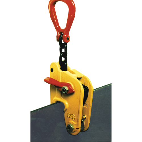 Topal Multiposition Self-Locking Plate Clamp NK5-50-100, 16500 lbs. (8.25 tons), 2" - 4" Jaw Opening Oxymax Inc