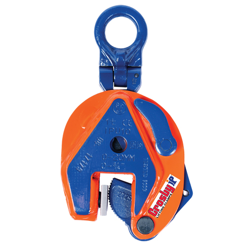 IPU10 Universal Lifting Clamp, 12000 lbs. (6 tons), 0" - 2" Jaw Opening Oxymax Inc