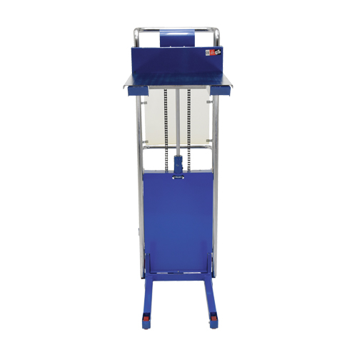 Hefti-Lift Load Stacker, Foot Pump Operated, 880 lbs. Capacity, 59" Max Lift Oxymax Inc