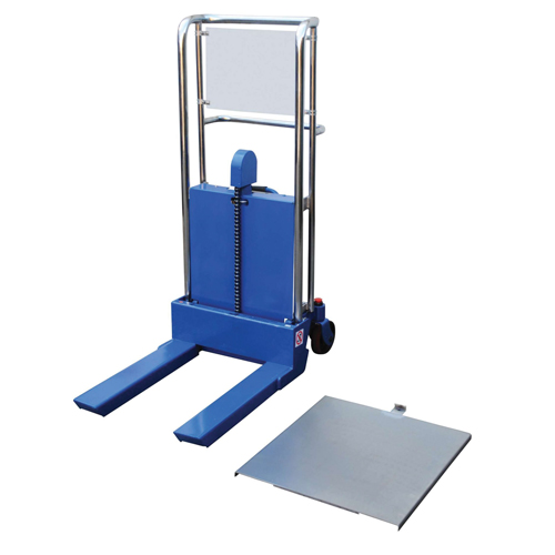 Hefti-Lift Load Stacker, Foot Pump Operated, 880 lbs. Capacity, 35" Max Lift Oxymax Inc