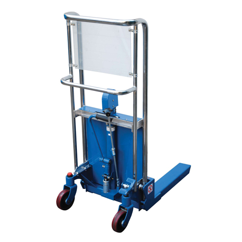 Hefti-Lift Load Stacker, Foot Pump Operated, 880 lbs. Capacity, 35" Max Lift Oxymax Inc
