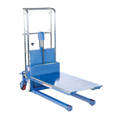Hefti-Lift Load Stacker, Foot Pump Operated, 400 lbs. Capacity, 44" Max Lift Oxymax Inc