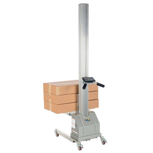 Gerbeur &agrave; levage rapide, M&eacute;canisme &eacute;lectrique, Capacit&eacute; de 125 lb, Levage max de 72" Oxymax Inc