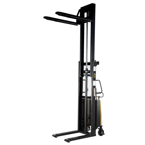 Gerbeur pour chariot &eacute;l&eacute;vateur, Fonctionnement &eacute;lectrique, Capacit&eacute; 2000 lb, Lev&eacute;e max 63" Oxymax Inc